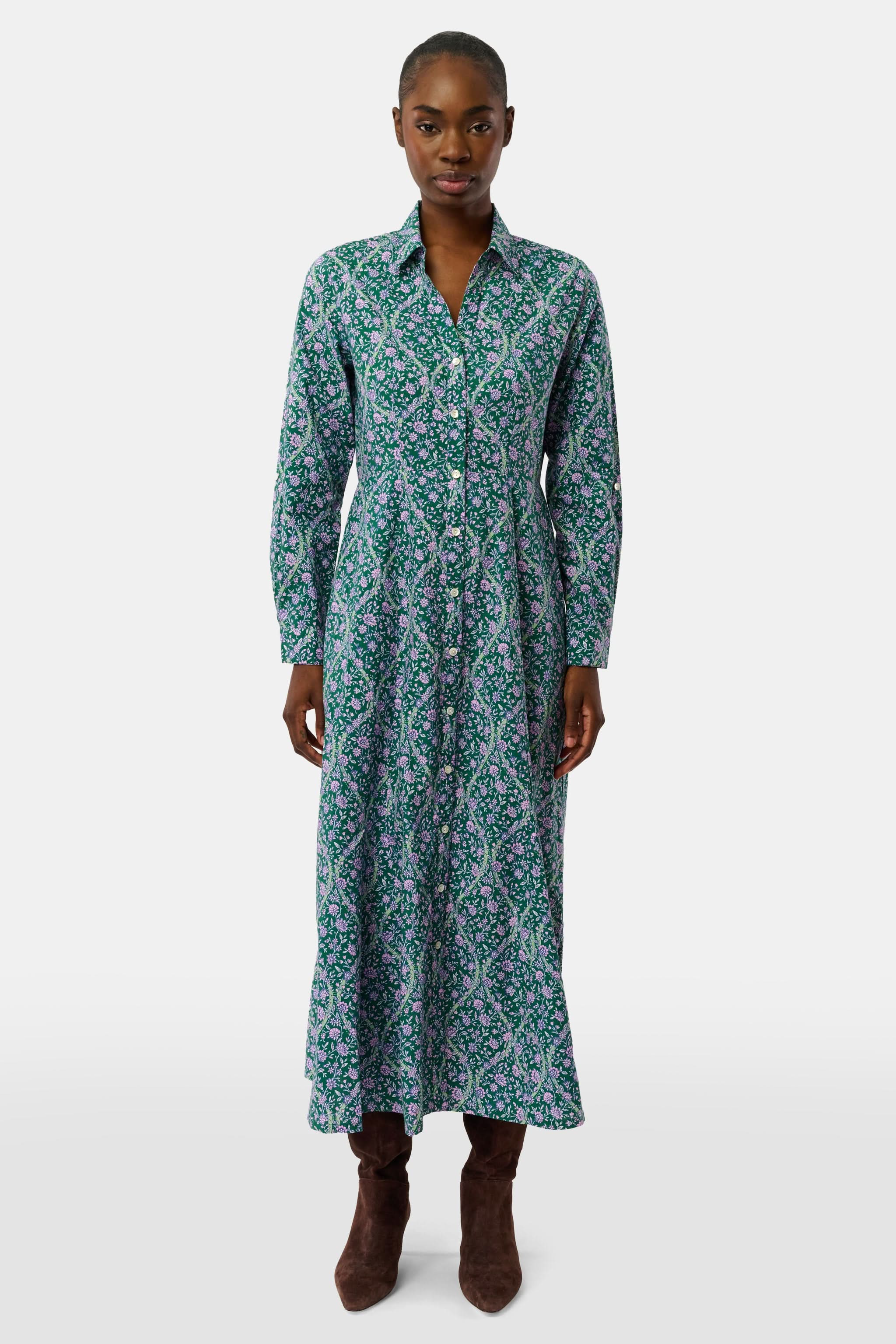 Suzie Floral Ribbon Darla Dress - Image 5