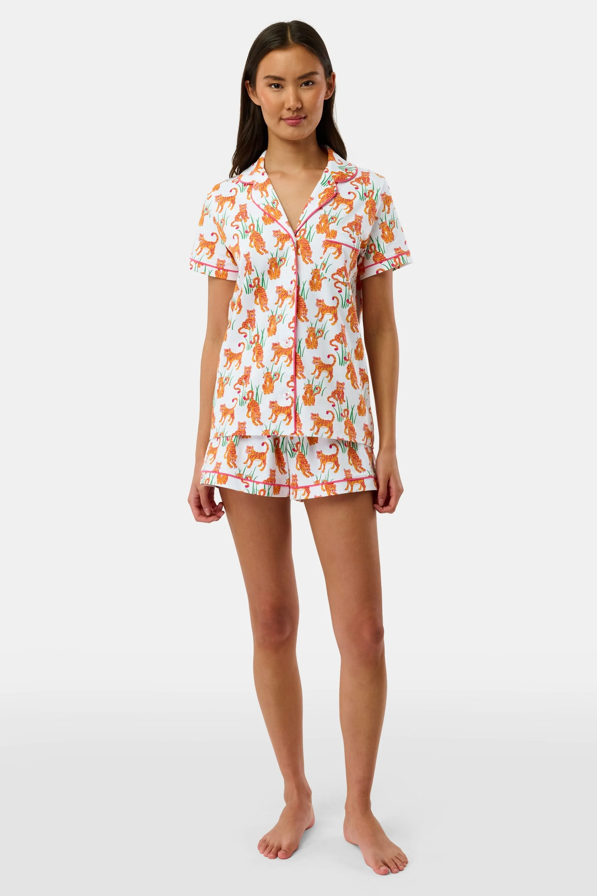 Teddy Tiger Polo Pajamas - Image 4
