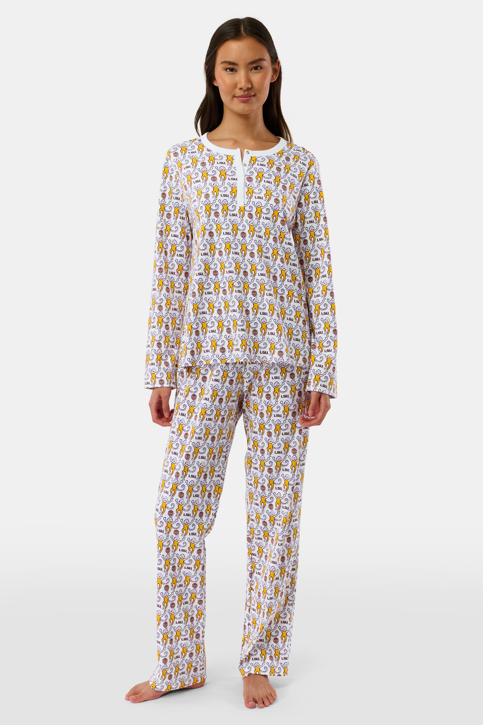Tigers Lovely Monkey Pajamas