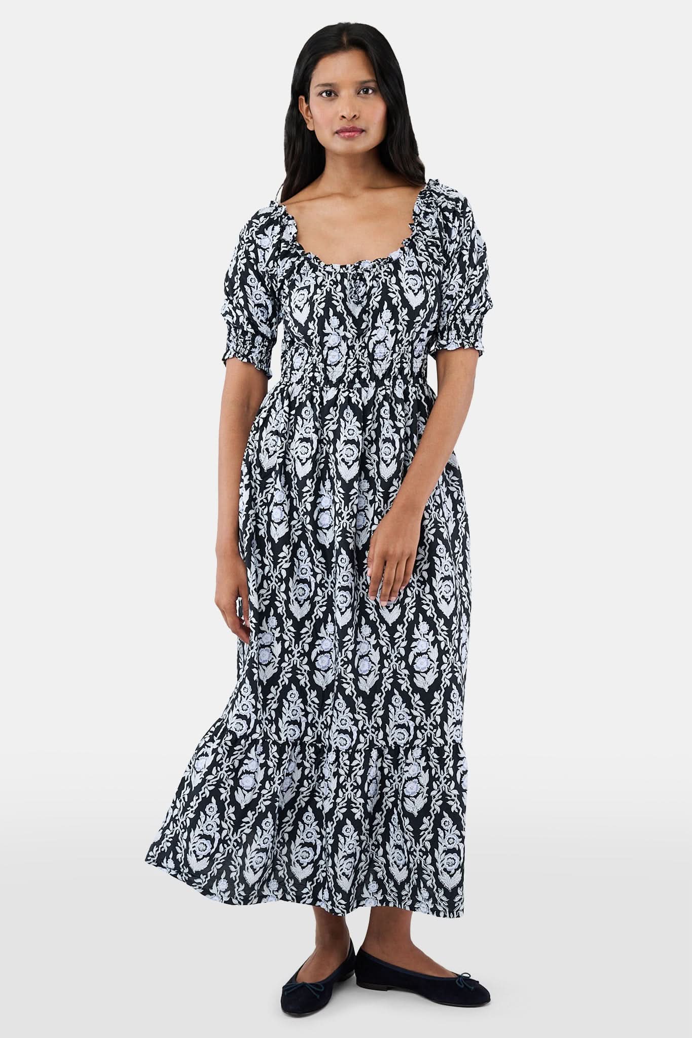 Trellis Floral Maren Dress - Image 3