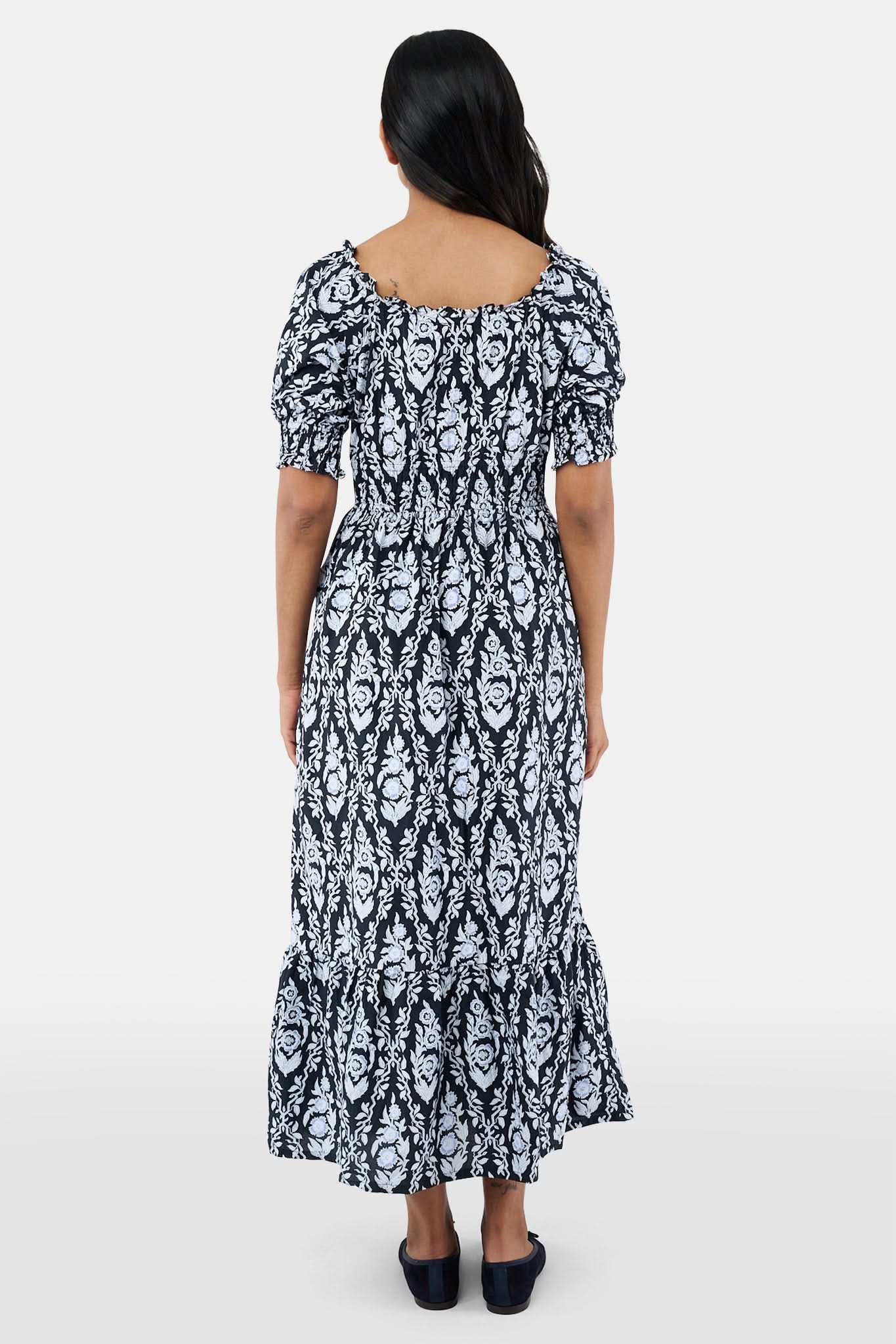 Trellis Floral Maren Dress - Image 5