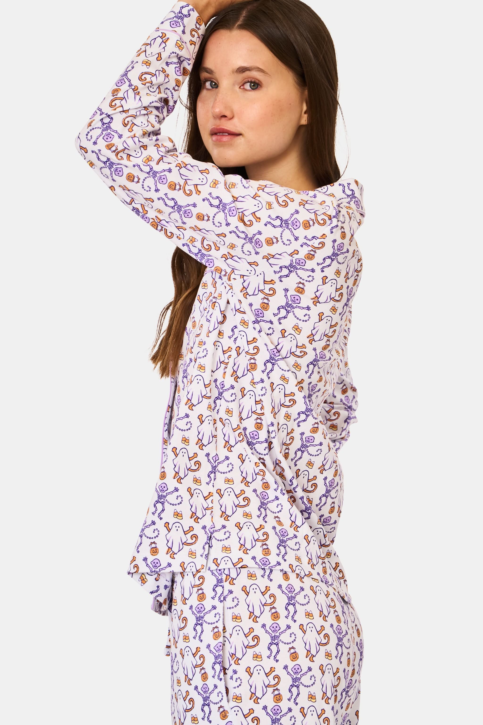 Trick or Treat Long Sleeve Polo Pajamas - Image 4