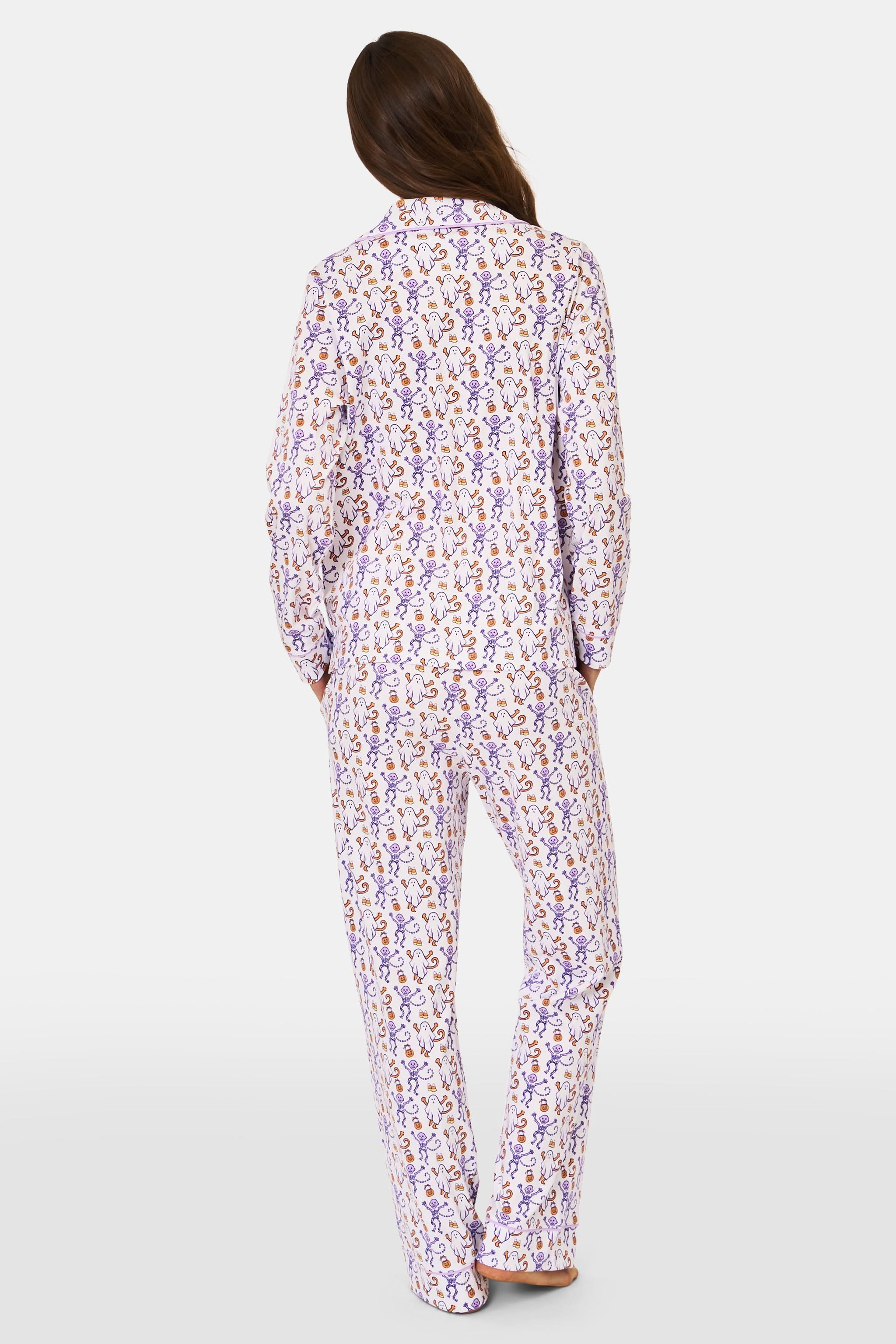 Trick or Treat Long Sleeve Polo Pajamas - Image 6