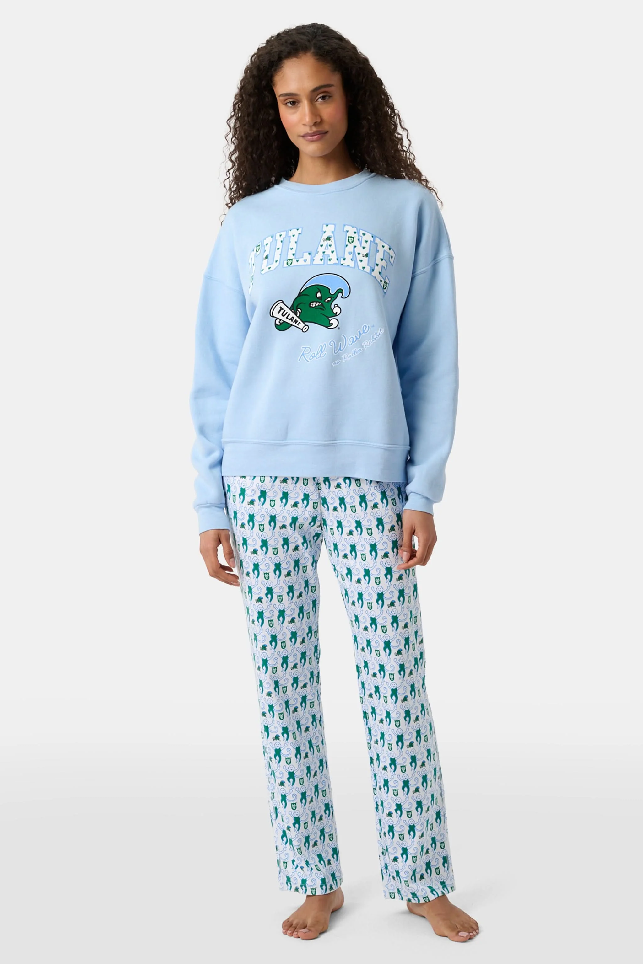 Tulane Greenwave Andie Sweatshirt - Image 2